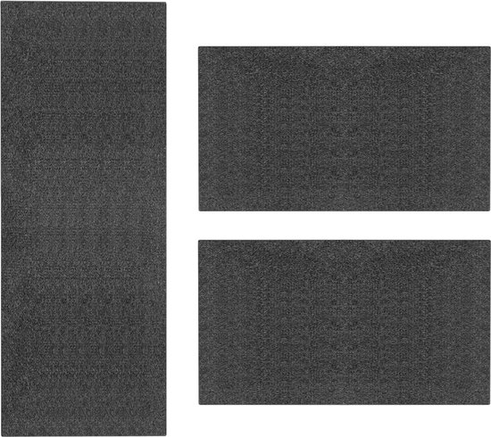 SHACOS Lange loper, 80 x 250 cm, tapijtloper, wasbaar, antislip, voor