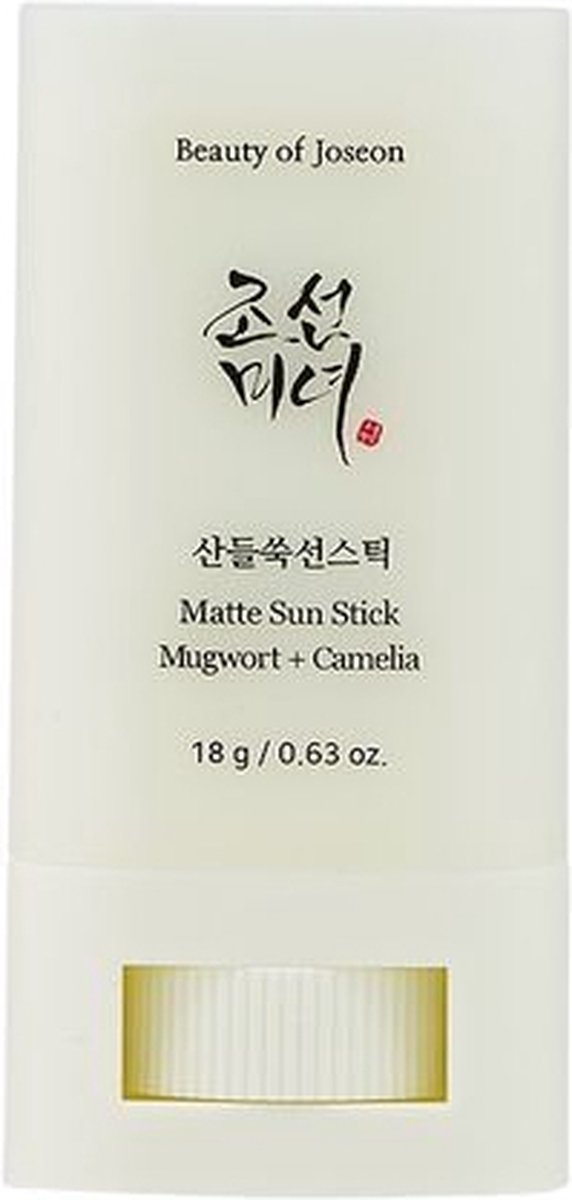 Goedkoopste Matte Sunscreen Stick Mugwort Camelia - Beauty of Joseon 18g