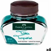 Faber-Castell Inktpot Faber-Castell Turkoois 6 Onderdelen 30 Ml