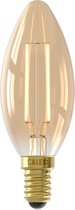 Calex Ampoule LED Vintage Or - 3.5W Source de Lumière Filament - E14 - B35 - Dimmable