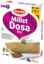 Aachi - Gierst Dosa Mix - Pannenkoekenmix - Millet Dosa Mix - Koop 1 Krijg 1 Gratis - 200 g