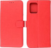 Motorola Moto G73 Case Book Case Wallet Phone Case - Rouge
