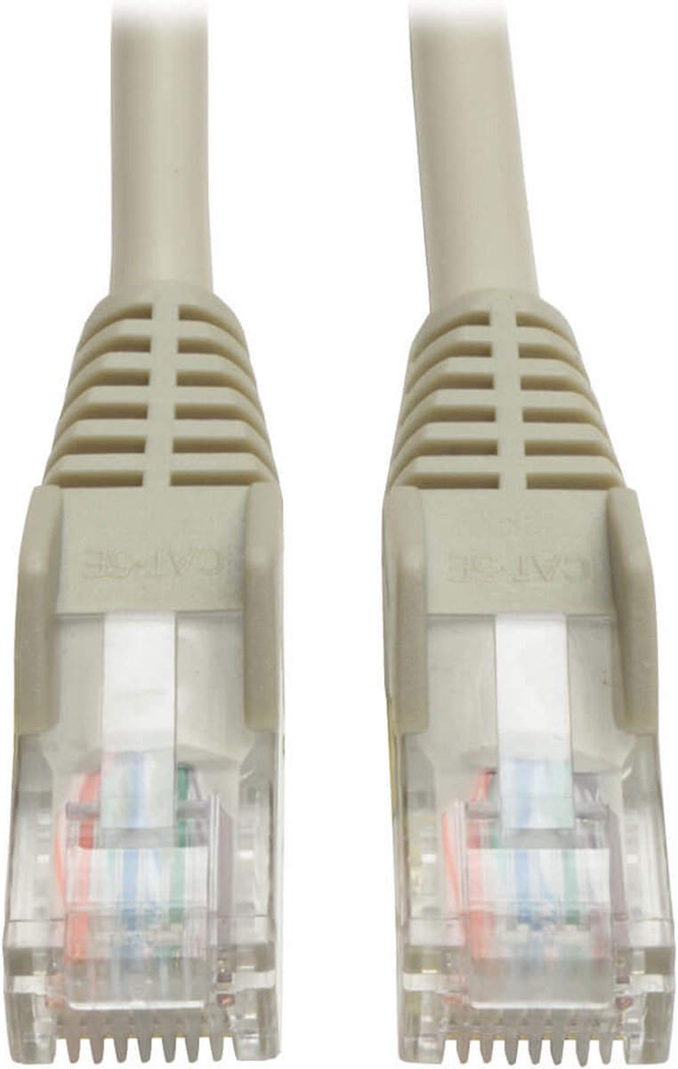 Tripp Lite N001-100-GY netwerkkabel 30,48 m Cat5e U/UTP (UTP) Grijs