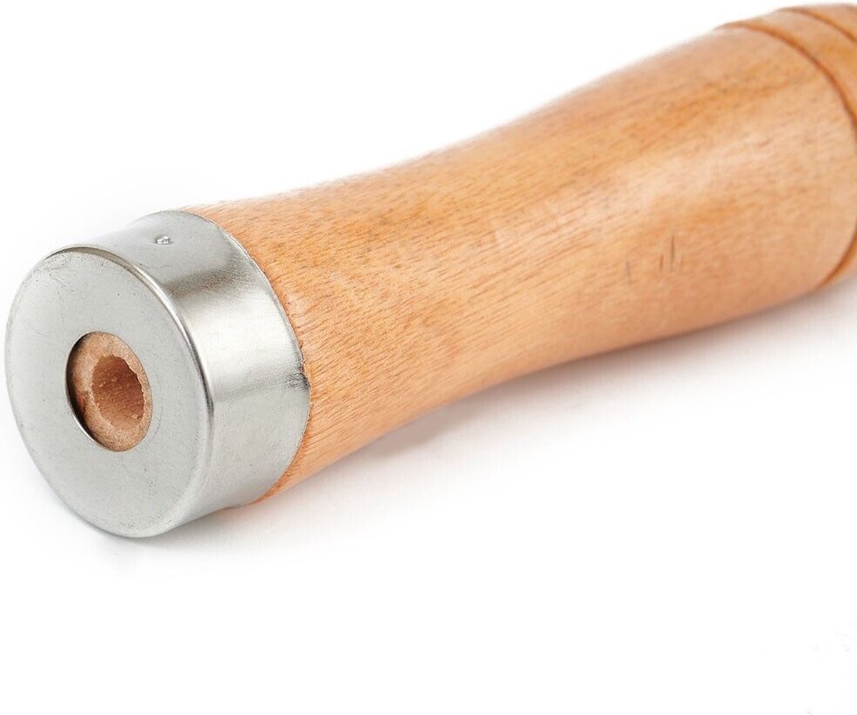 QUARKZMAN Handvat voor houten vijlen, 6 stuks, ergonomische