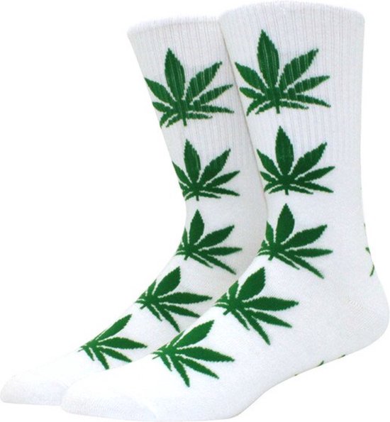 Chaussettes de cannabis - Feuilles de cannabis - Cannabis - Marijuana -  taille 37 à 40 | bol.com