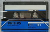 Philips EQ*I 90 Cassettebandje (1987-88)- Uiterst geschikt voor alle opnamedoeleinden / Sealed Blanco Cassettebandje / Cassettedeck / Walkman.