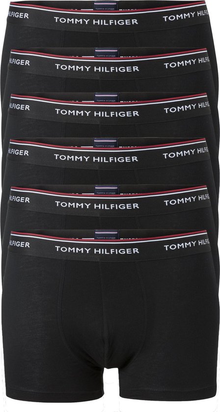 Tommy Hilfiger trunks (2x 3-pack) - heren boxers normale lengte - zwart -  Maat: XXL | bol.com