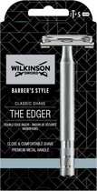 Wilkinson Sword Barber's Style The Edger - Scheermes - Safety Razor - met 5 Navulmesjes