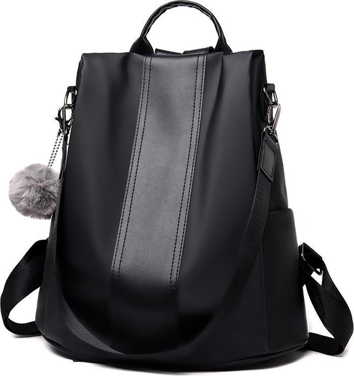 Sac à Dos Femme Anti-vol Imperméable - Mini Sac à Dos Chic Avec Poignée Amovible Pour Voyage Et École