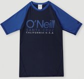 O'Neill - Maillot de bain anti-UV à manches courtes pour garçons - UPF50+ - Cali Skin - Blue Multi - Taille 4 (118-126CM)