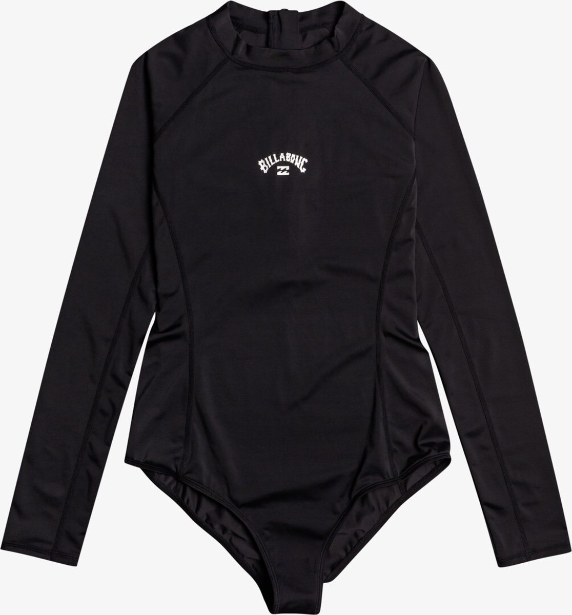 Billabong One-piece UV-badpak voor vrouwen met lange mouwen Tropic Bodysuit UPF50+ Zwart
