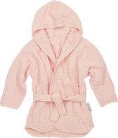 Meyco Baby Uni badjas - soft pink - 98/104