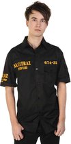 Banned - ALCATRAZ Overhemd - M - Zwart