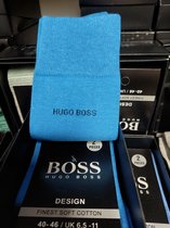 Hugo Boss 2 paar sokken maat 40/46 kobaltblauw