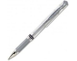 Boligrafo de tinta líquida Uni-Ball Signo Broad UM-153 W Zilver 0,6 mm (12 Stuks)