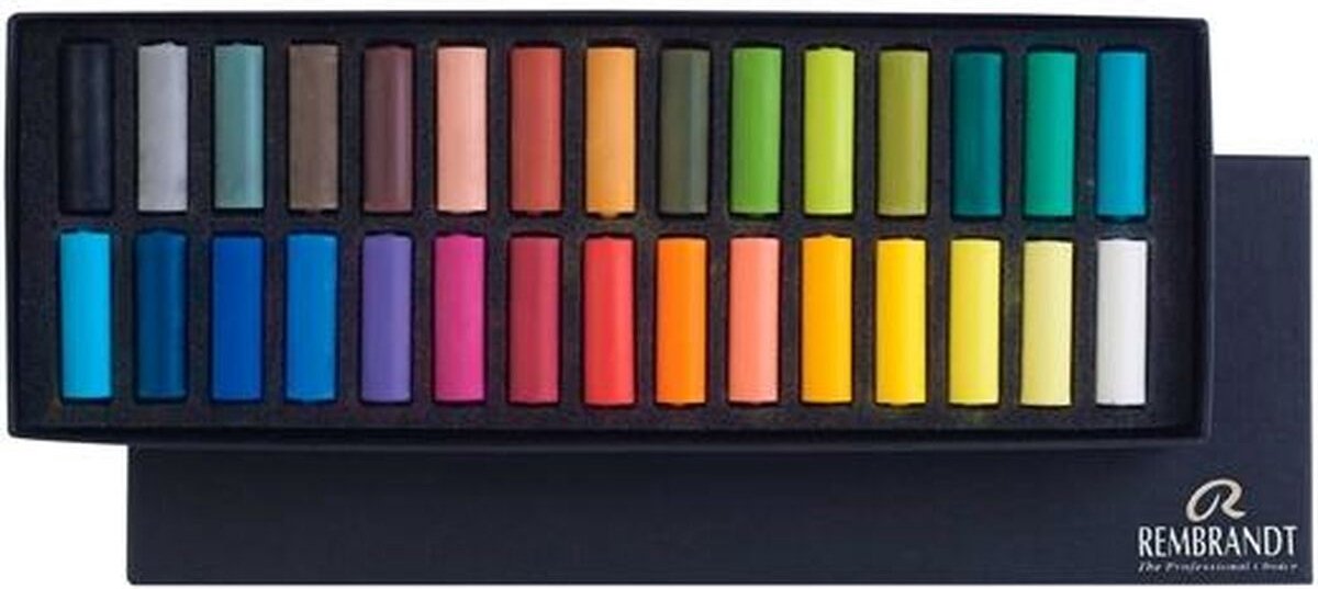 Rembrandt Soft pastel set Algemene Selectie | 30 halve pastels — cadeau in Hobby - foto 2