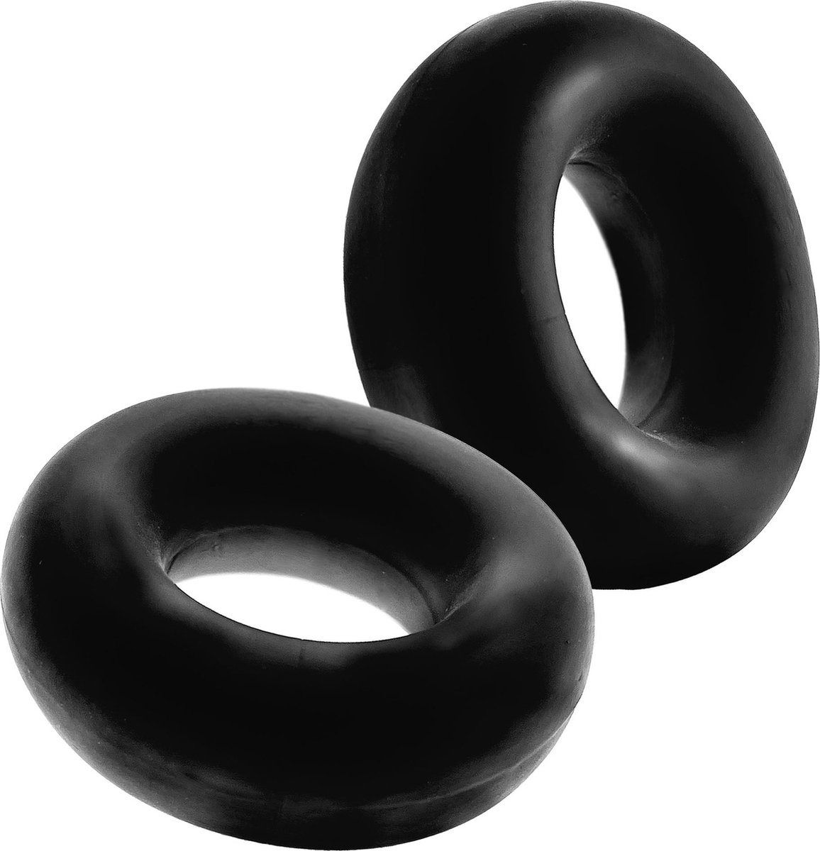 Hünkyjunk - Stiffy - Cockring - 2 stuks - Tar Ice