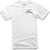 ALPINESTARS Corporate T-shirt Met Korte Mouwen Heren - White - XXL