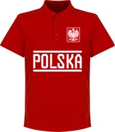 Polen Team Polo - Rood - 4XL