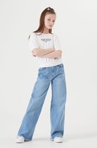 GARCIA Annemay Meisjes Wide Fit Jeans Blauw - Maat 134