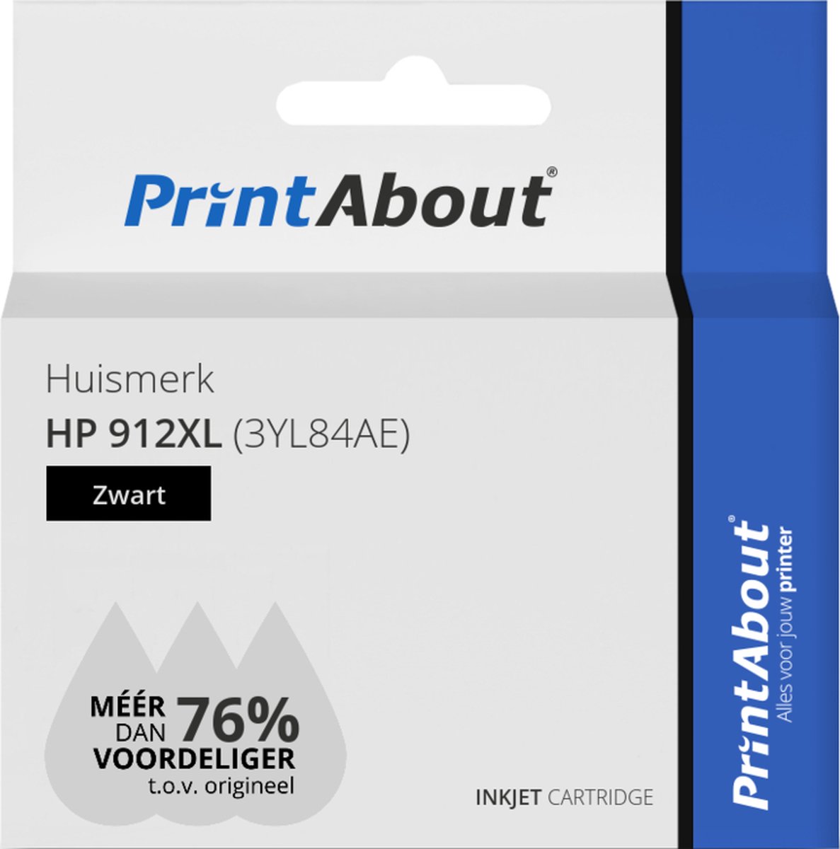 Cartouche HP 912XL (3YL84AE) noir - cartouche d'encre de marque HP