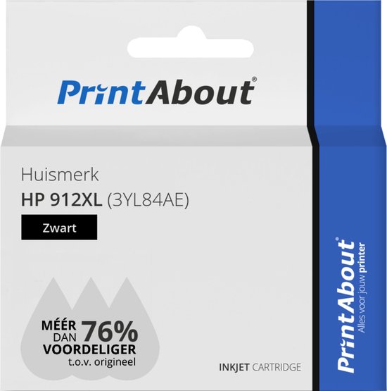 HP 912XL - noir - cartouche d'encre originale (3YL84AE)