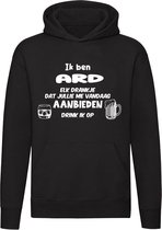 Ik ben Ard, elk drankje dat jullie me vandaag aanbieden drink ik op Hoodie | jarig | verjaardag | cadeau | kado | Unisex | Trui | Sweater | Capuchon