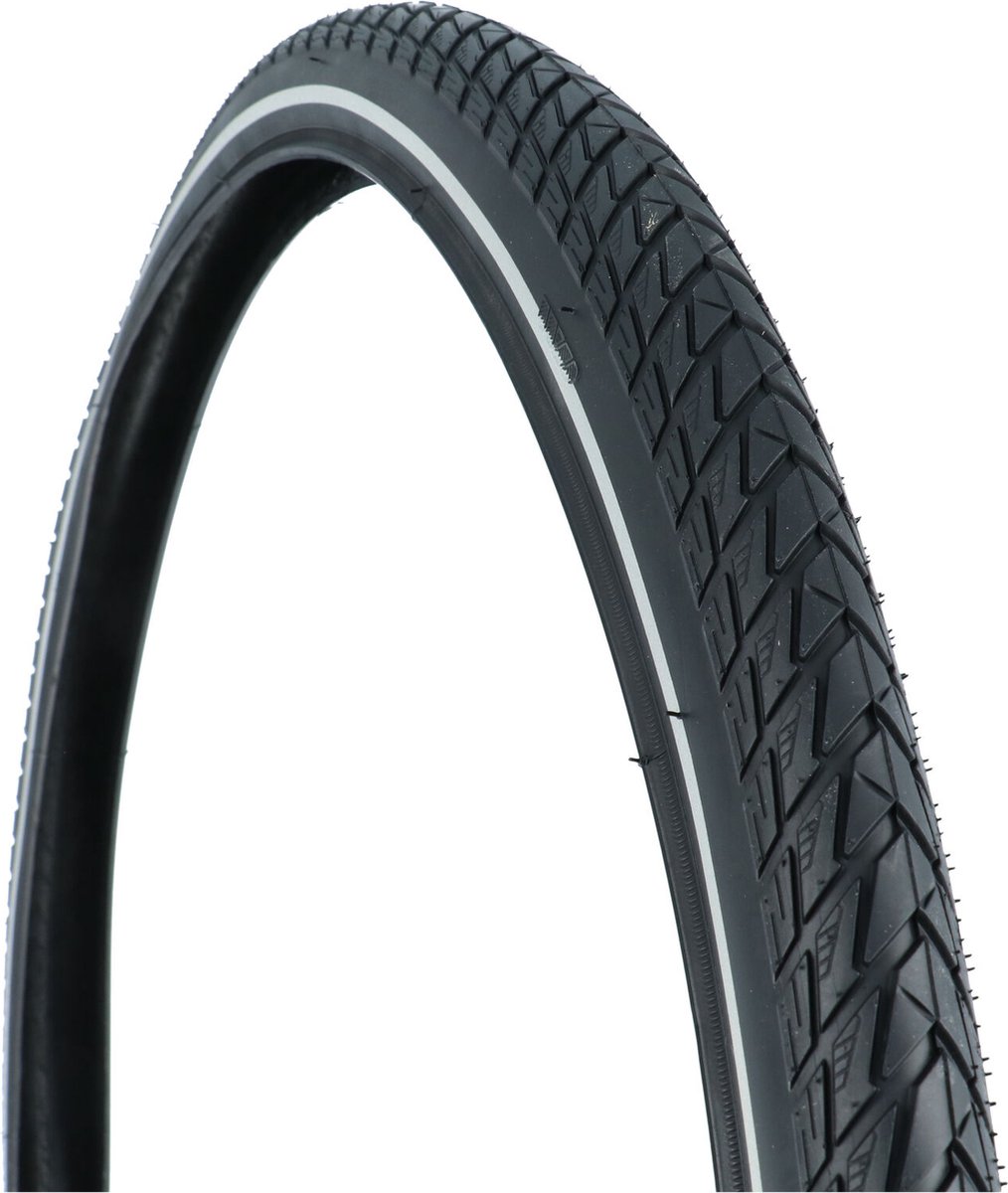 Dresco Buitenband Traveller - Bandenmaat 28 x 1.60 – ETRTO maat 42-622 - Veilige reflectie - Optimale grip bij alle weersomstandigheden - Lage rolweerstand – Hoge lekbestendigheid - Optimale grip - Zwart