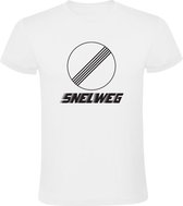 Snelweg T-shirt Heren | auto | snel | rijden | weg | file | autobaan | snelweg |