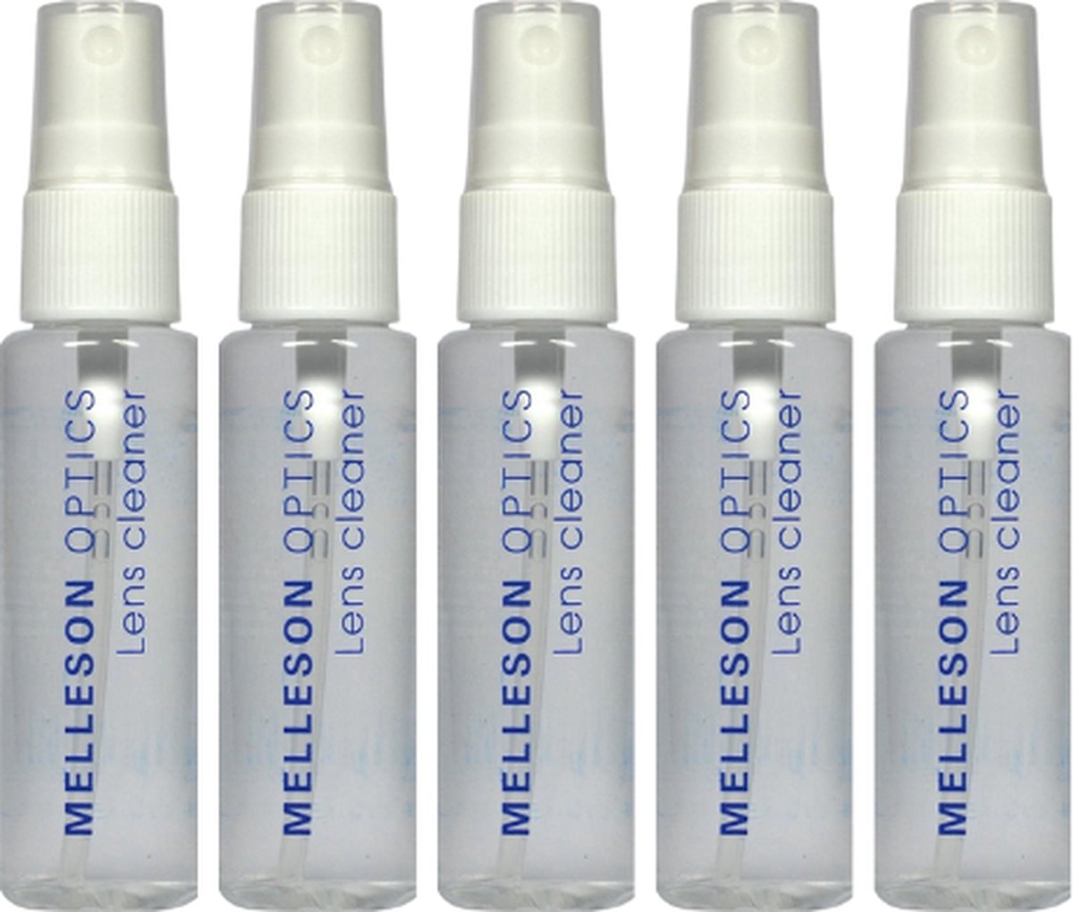 Melleson Optics brilspray 33 ml - anti condens - anti fog - zonder alcohol - 5 stuks