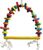Papegaaienschommel - Speelgoed papegaai - Block Perch Zoo max schommel - Vogelspeelgoed