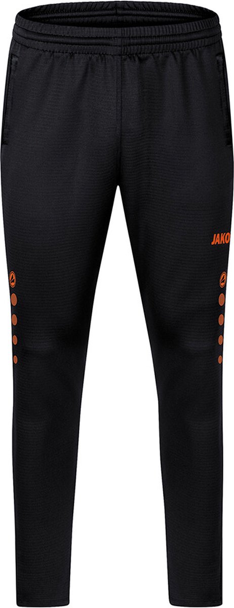 Jako Challenge Trainingsbroek Kinderen - Zwart / Fluo Oranje | Maat: 140