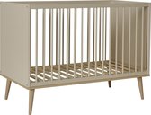 Lit de bébé Quax Flow Bed 120x60cm | Argile & Chêne