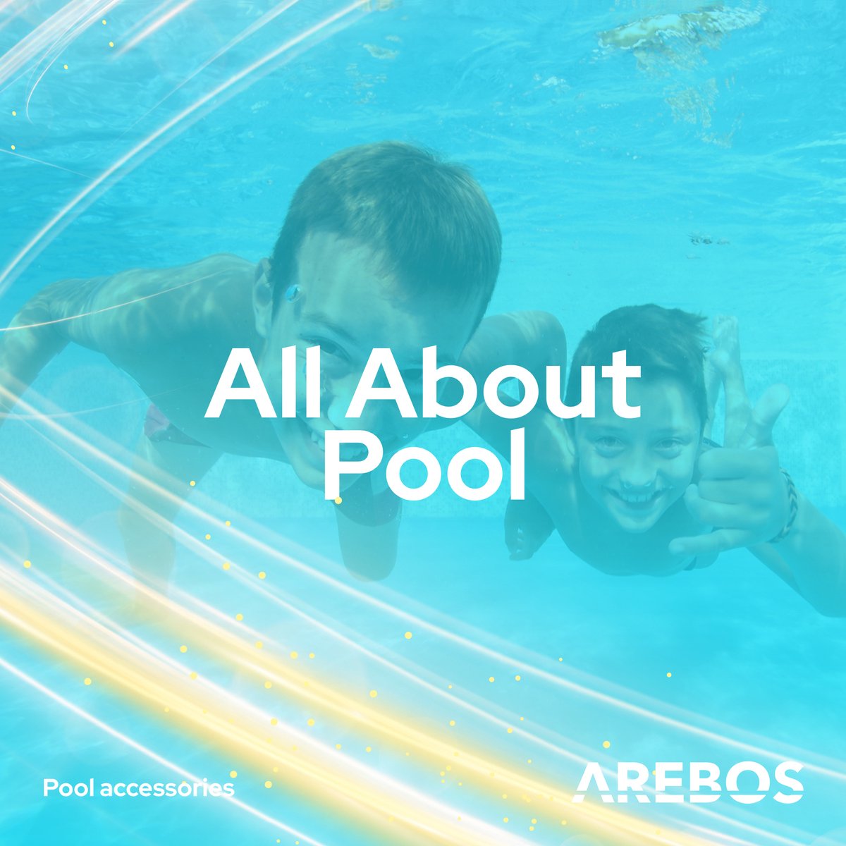 Bâche Solaire Piscine AREBOS - 5,49x2,74m - Épaisseur 120µm - Chauffage Solaire Eau - Réduction évaporation