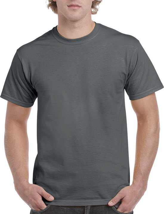 T-shirt met ronde hals 'Ultra Cotton' Gildan Charcoal - L