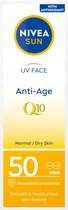 Sun UV Face Anti-Age Q10 anti-rimpel zonnebrandcrème SPF50 50ml