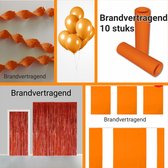 Feestpakket Oranje BRANDVERTRAGEND, BRANDVEILIG Horeca, Feestversiering, Koningsdag, Voetbal, WK, EK, Verjaardag, Themafeest
