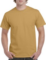 T-shirt à col rond ' Heavy Cotton' de la marque Gildan Old Gold - M