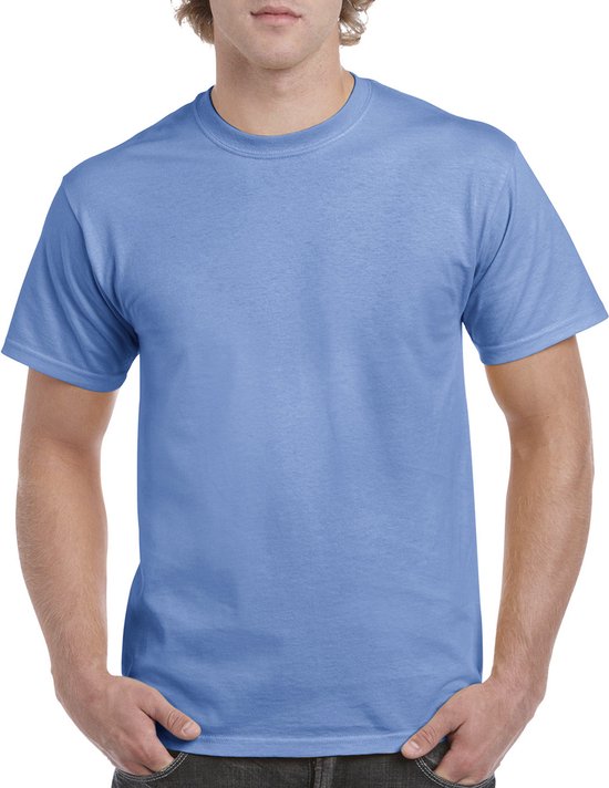 T-shirt met ronde hals 'Heavy Cotton' merk Gildan Carolina Blue - L