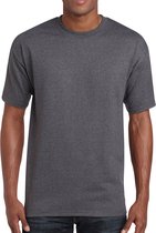 T-shirt met ronde hals 'Heavy Cotton' merk Gildan Tweed - S