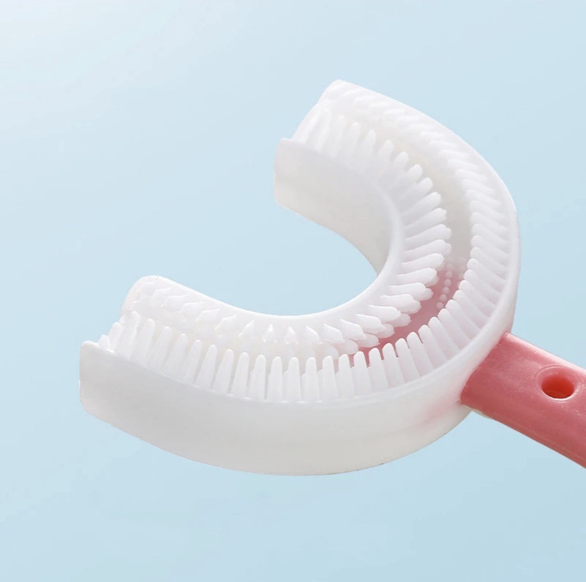 Tandenborstel Kids - U vorm tandeborstel - Roze
