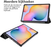 iMoshion Tablet Hoes Geschikt voor Samsung Galaxy Tab S6 Lite (2022) / Tab S6 Lite - iMoshion Trifold Bookcase - Zwart