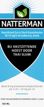 Natterman Hoestdrank Broomhexine Sterk - Anti-hoestmiddel - 150 ml