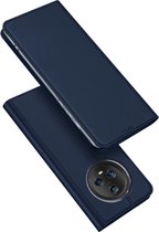 Dux Ducis - Telefoon Hoesje geschikt voor de Honor Magic 5 - Skin Pro Book Case - Donker blauw