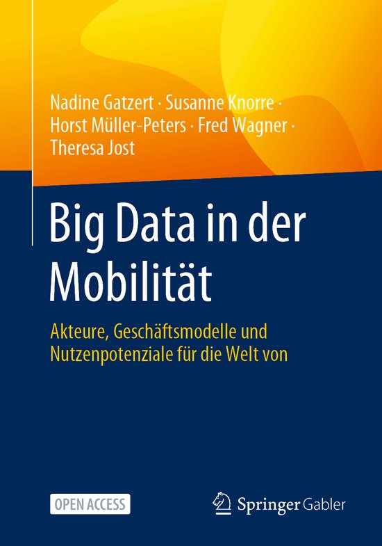 Big Data in der Mobilität - cover