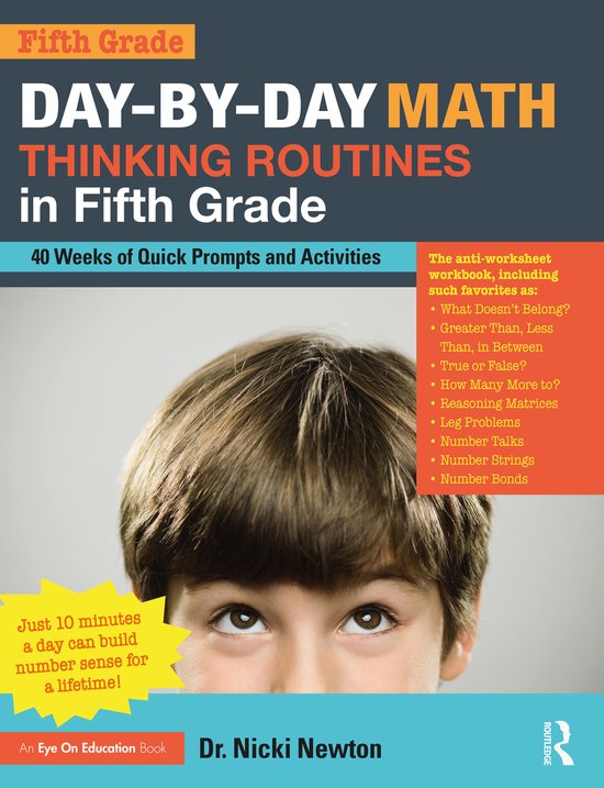 Day-by-Day Math Thinking Routines in Fifth Grade - cover
