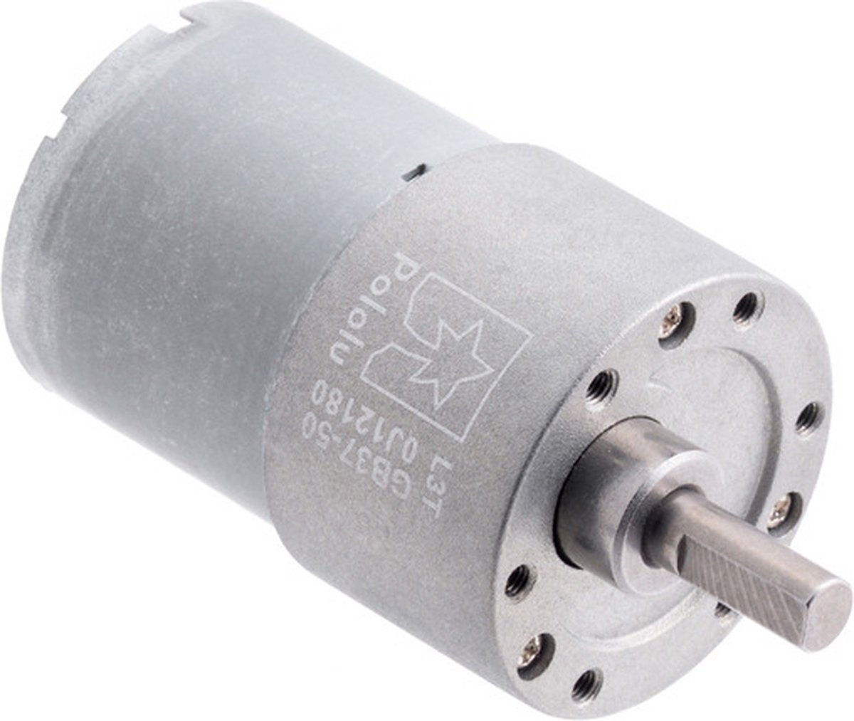 150:1 Metal Gearmotor 37Dx57L mm 24V (Helical Pinion) Pololu 4687