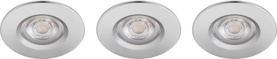 Philips Fonctionnel 8718699789657 spot d'éclairage Spot lumineux encastrable Chrome Ampoule(s) non remplaçable(s) LED 5 W