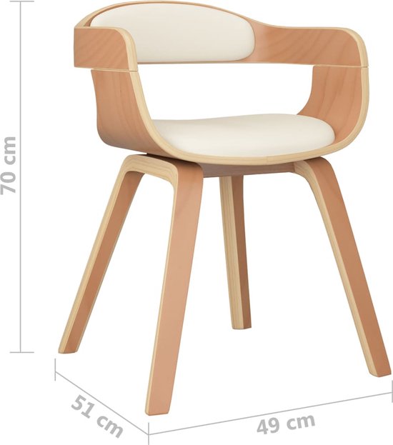 Woltu - Chaises De Salle À Manger En Faux Cuir/tissu/velours/lin, Siège De Cuisi