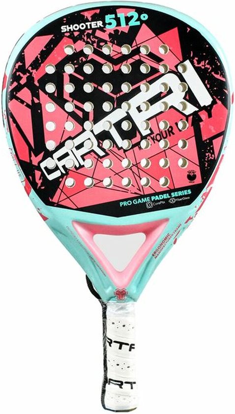 Padel Racket Cartri Shooter 512º Multicolour Zalm | bol